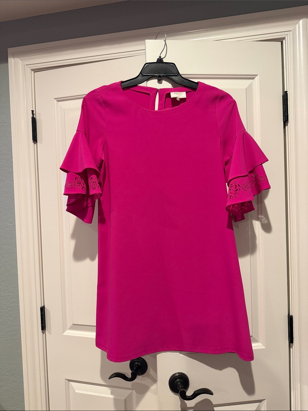 Laundry By Shelli Segal Electric Pink Dress